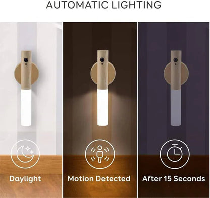 Magnetic Wood Stick Light